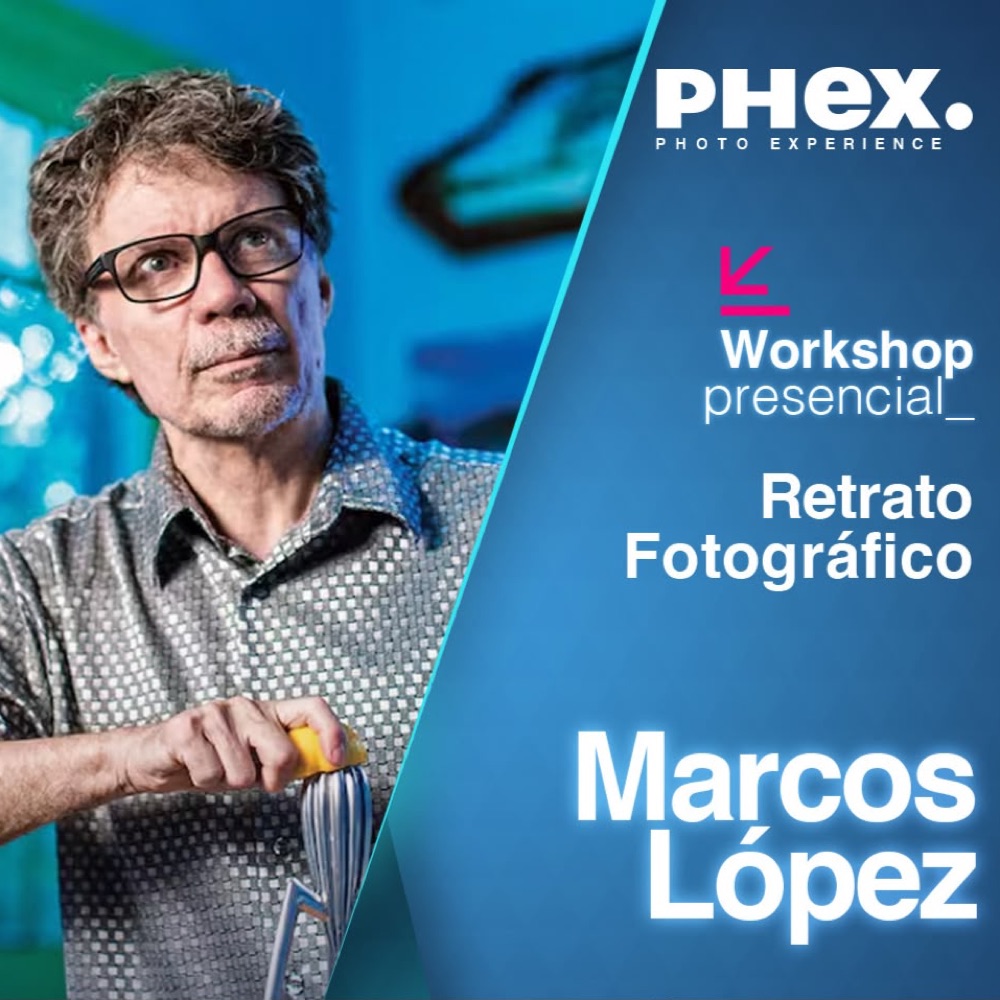 Photo Experience: workshop presencial de retrato fotográfico con Marcos López